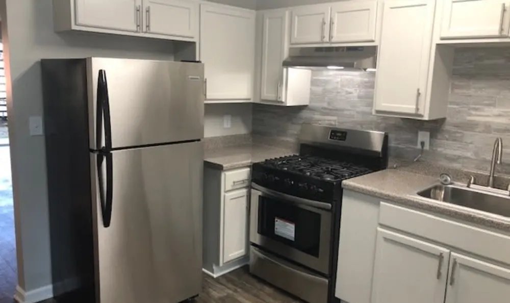 kitchen at Elite at 285 apartments in Atlanta, GA